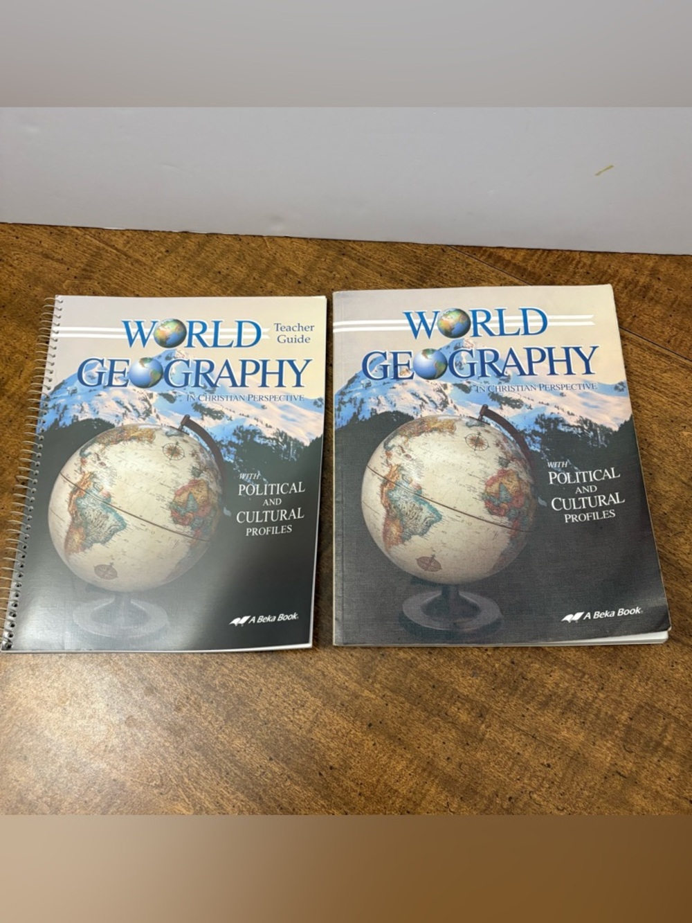 Abeka World Geography with Political Cultural Profiles Student & Teacher Guide